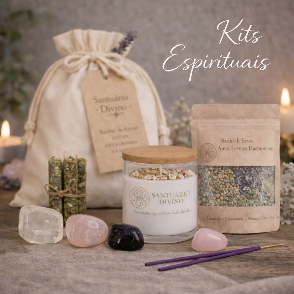 Kit Espiritual Santuário Divino – Personalizado