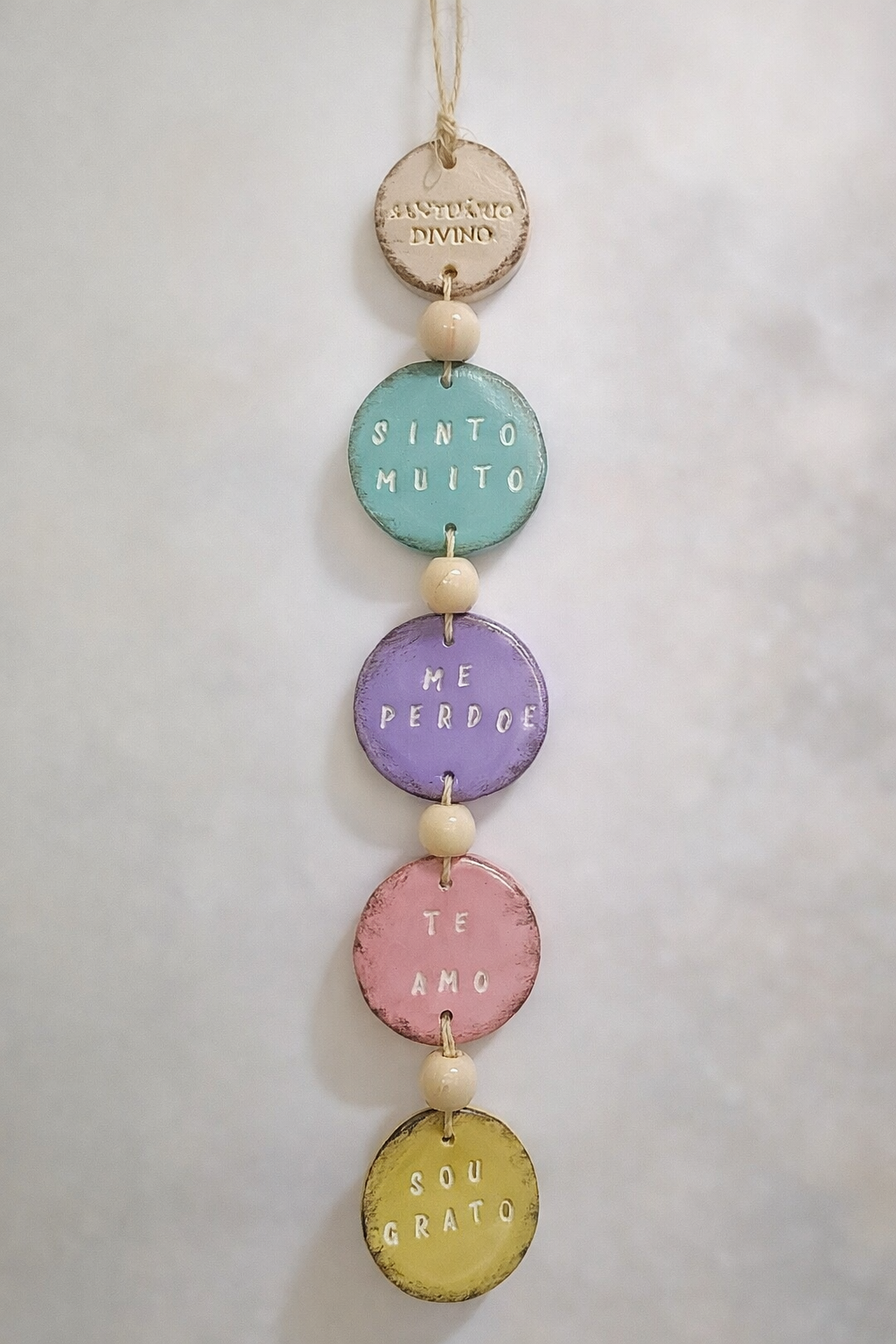 Mobile Ho'oponopono em Cerâmica 35 cm