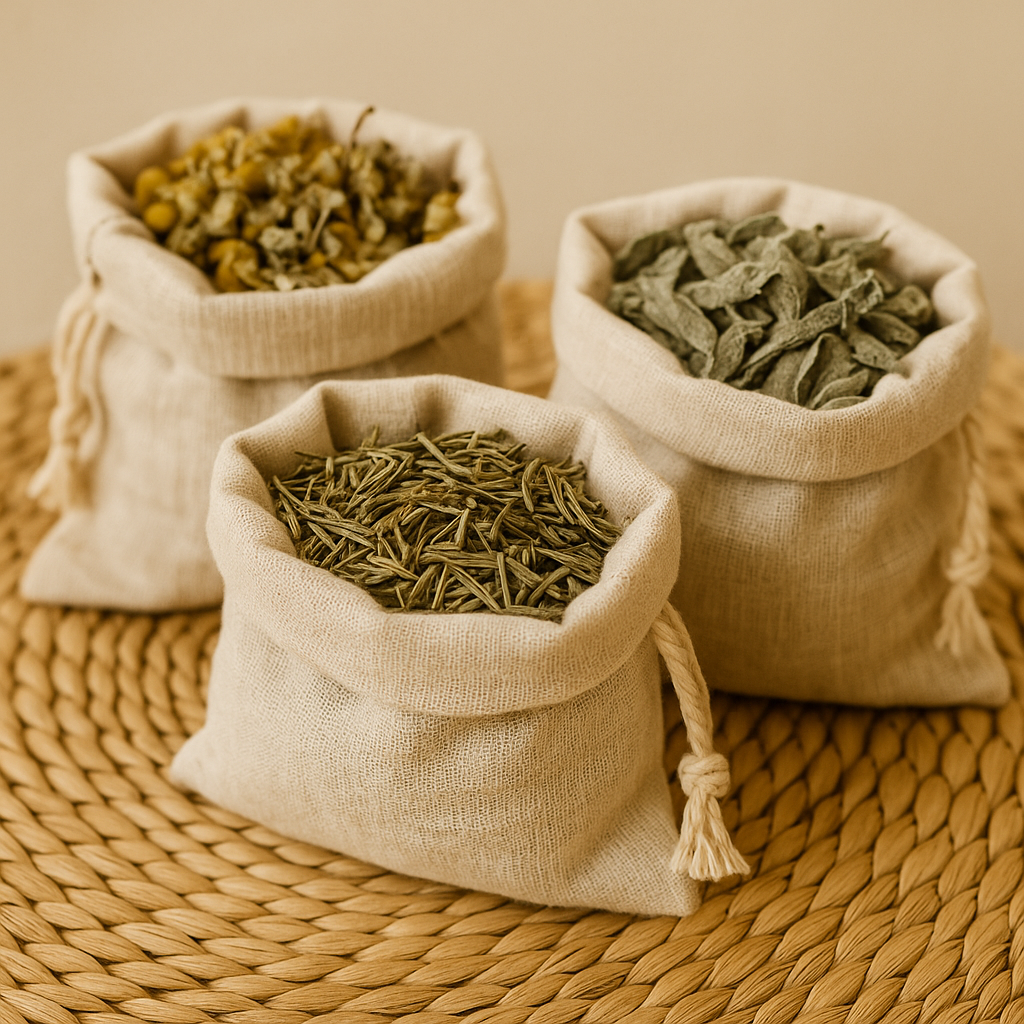 Ervas para banhos e Defumação