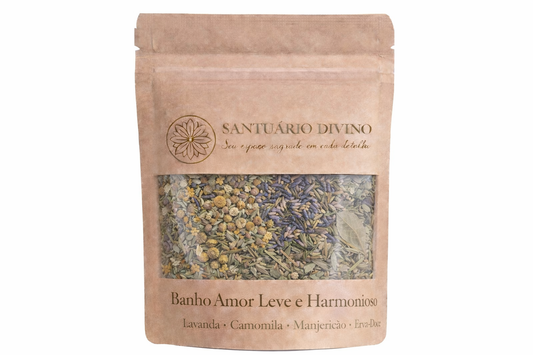Banho de Ervas Amor Leve e Harmonioso