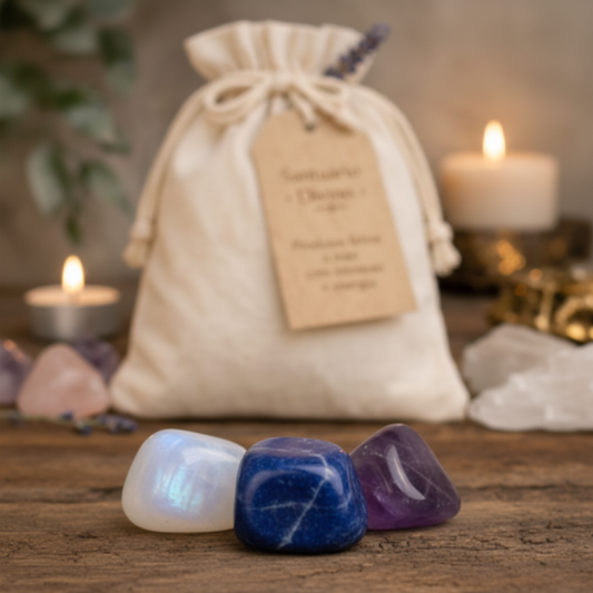 Kit Cristais Espiritualidade e Clareza Mental