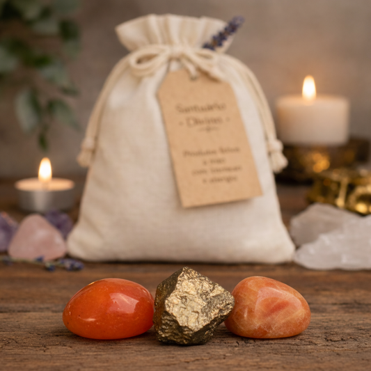 Kit Cristais Prosperidade e Abundância