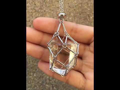 Colar Guardião de Cristal- Acompanha Ametista – Escolha sua Energia do Dia