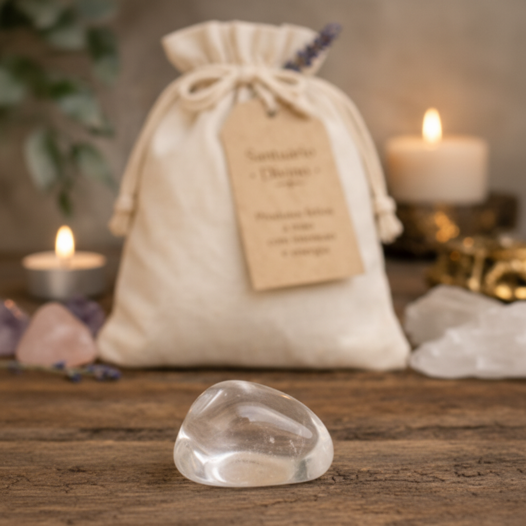 Quartzo Cristal Rolado