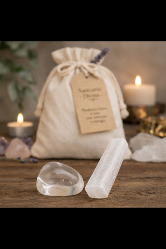 Kit Cristais Amplificação e Limpeza Energética