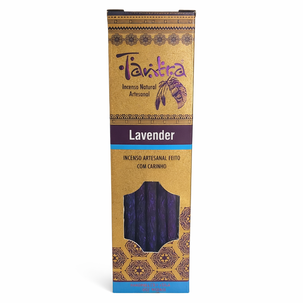 Incenso Indiano Tantra Lavanda – Relaxamento e Bem-Estar