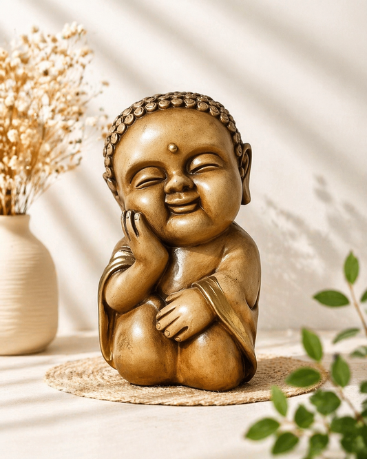 Buda Sorrindo 15cm
