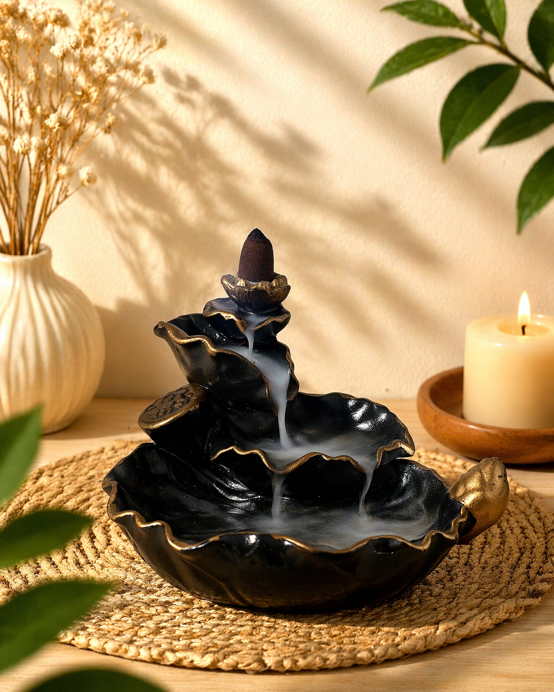 Incensário Cascata 15cm