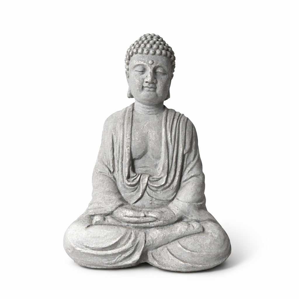 Escultura Buda em meditação