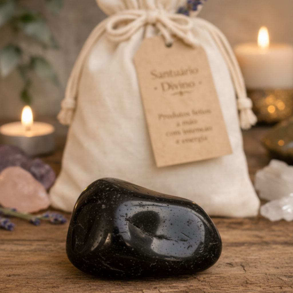 Turmalina Preta Rolada